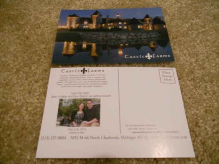 Our Save the Dates! :)