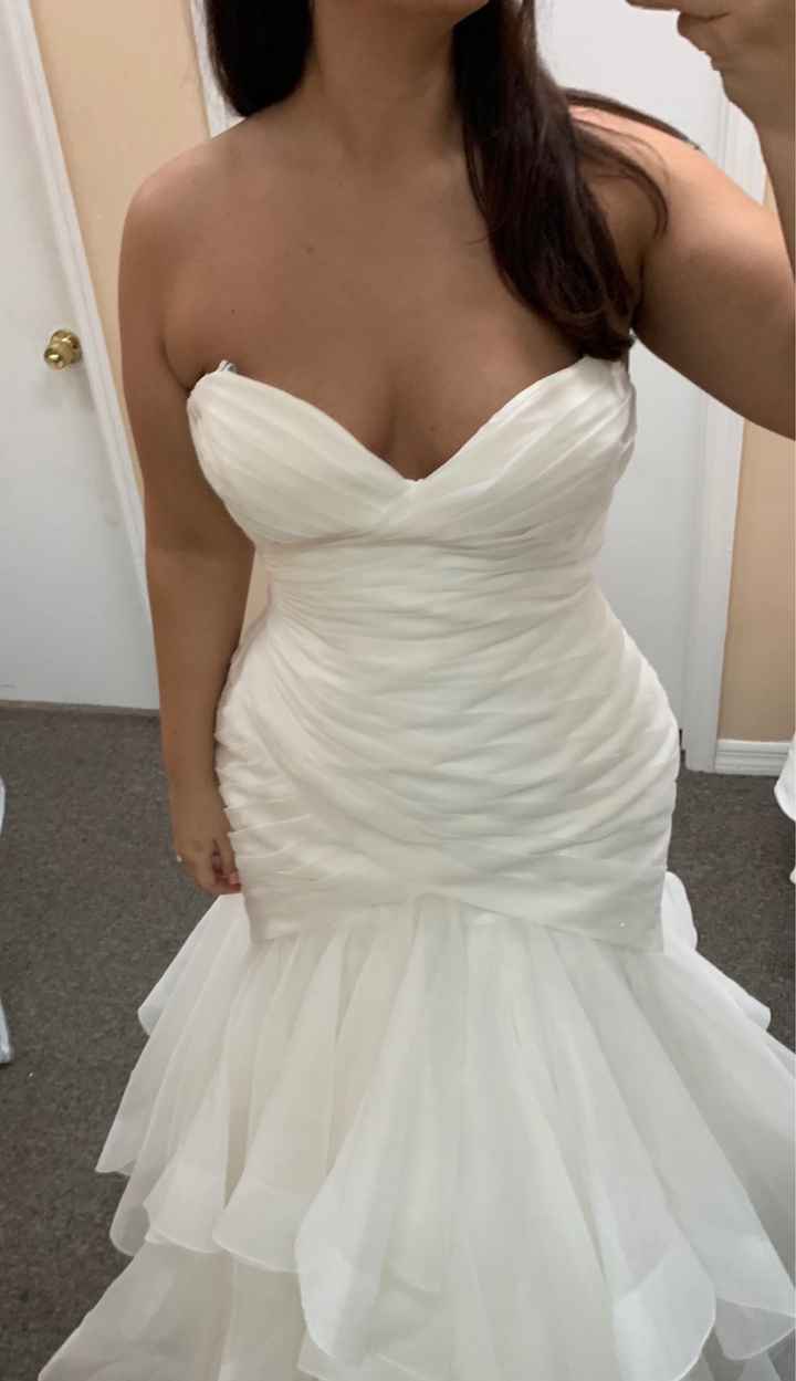 Is the bust of my dress too big? - 1