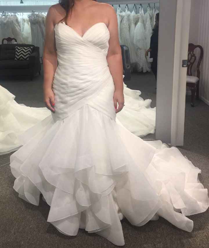 finally said yes to my dress! - 1