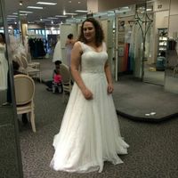 If the bridesmaids are wearing lace...