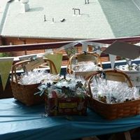 cookie table used as favors