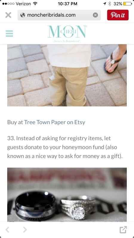 "The nice way to ask for money"