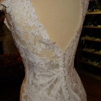 I just picked up my dress today and I've just realized there is no way I can wear this without a nor