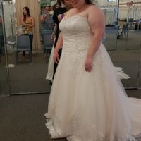 Does your wedding dress have lace, beading, or both? - 2