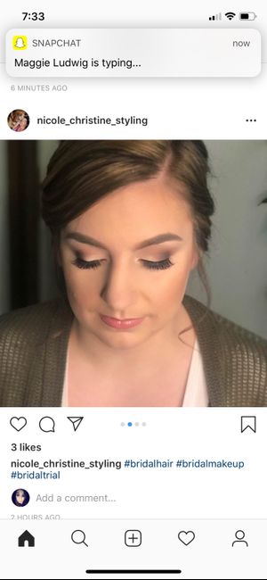 Show me pics from your Bridal Hair & Makeup Trial - 2