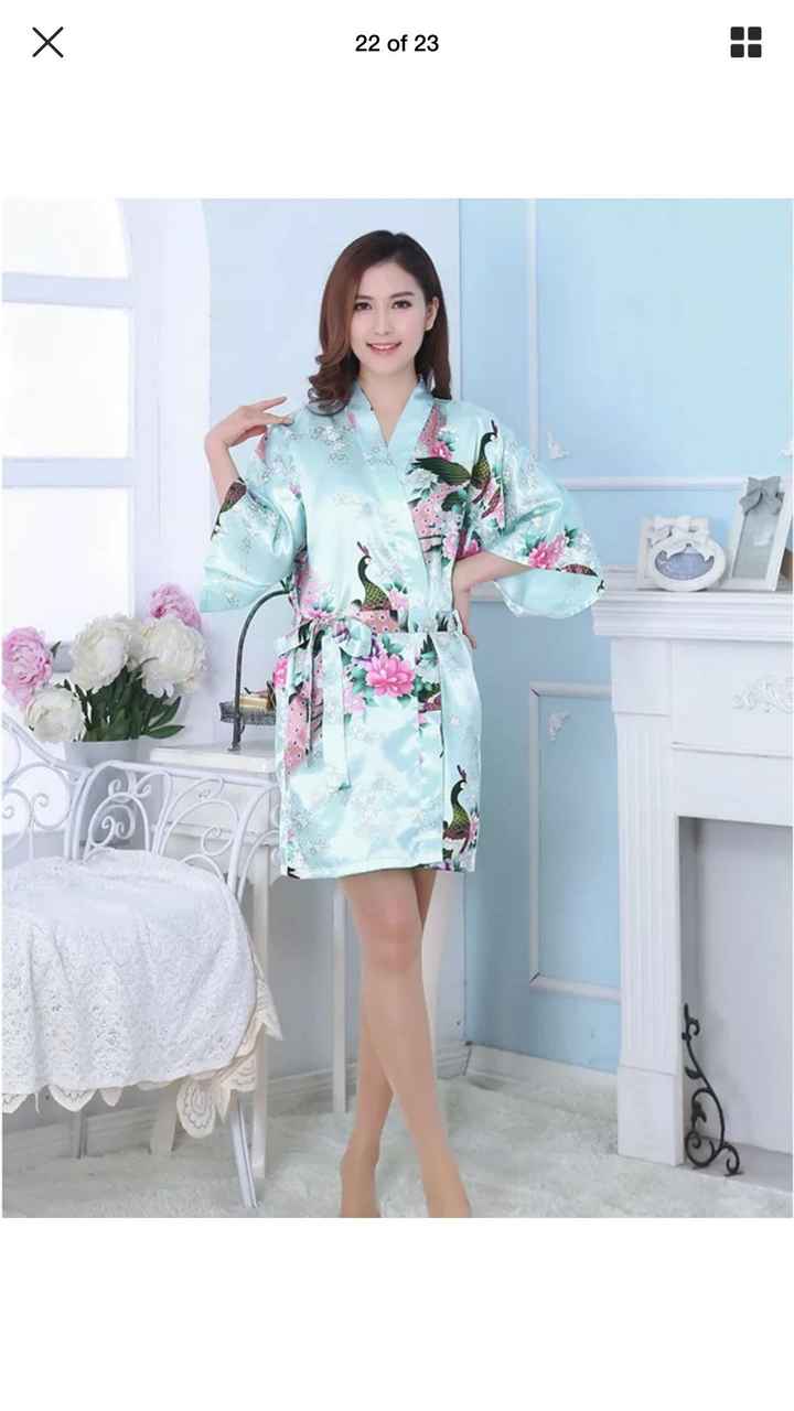Bridal party robes?