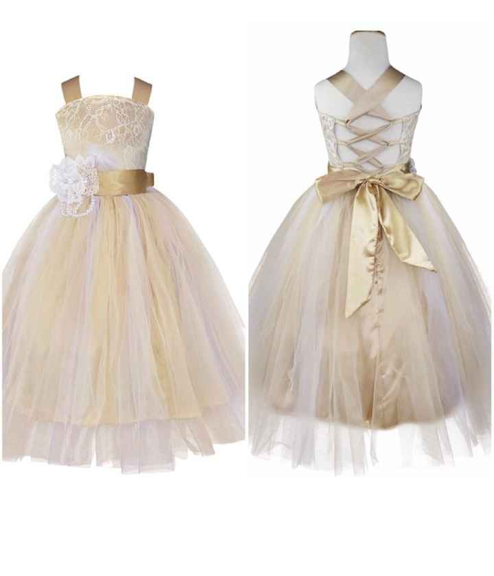 Flower girl dresses