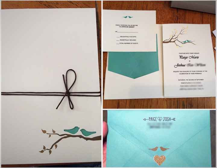 invitations are finished!