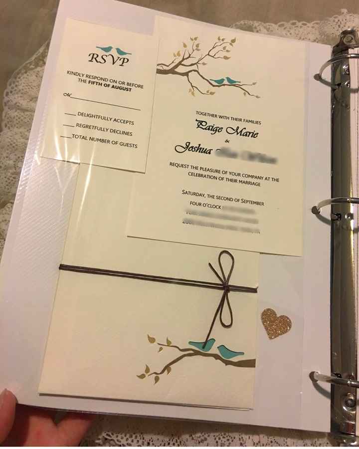Wedding invites