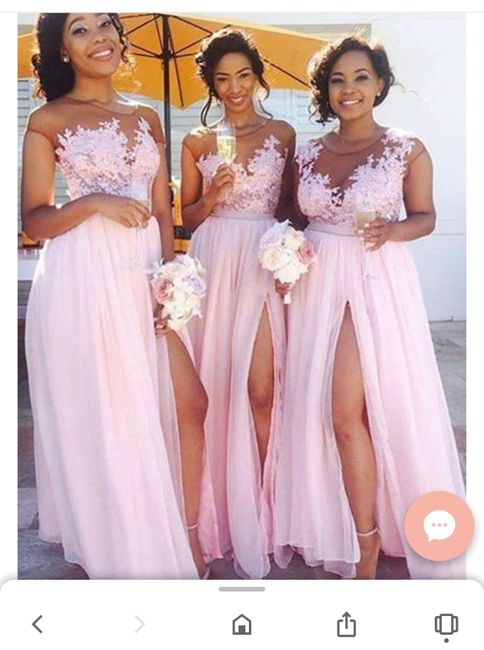 Colors that complement a champagne wedding dress 4