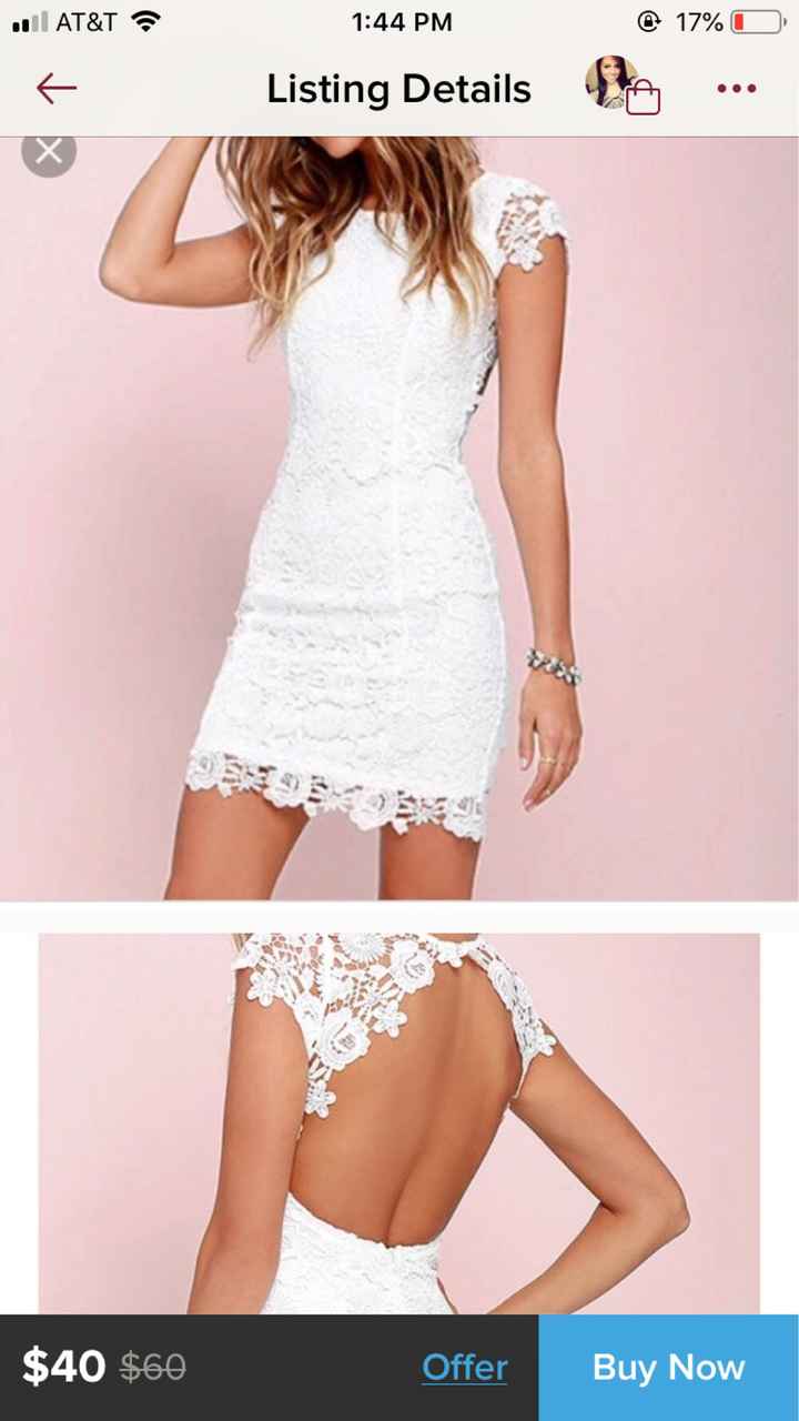 Wearing white for engagement photos?? - 2