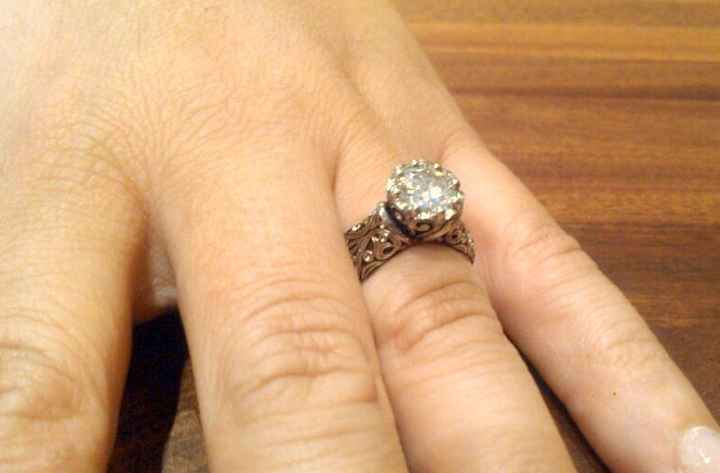 Show off your engagement ring!**Pics**