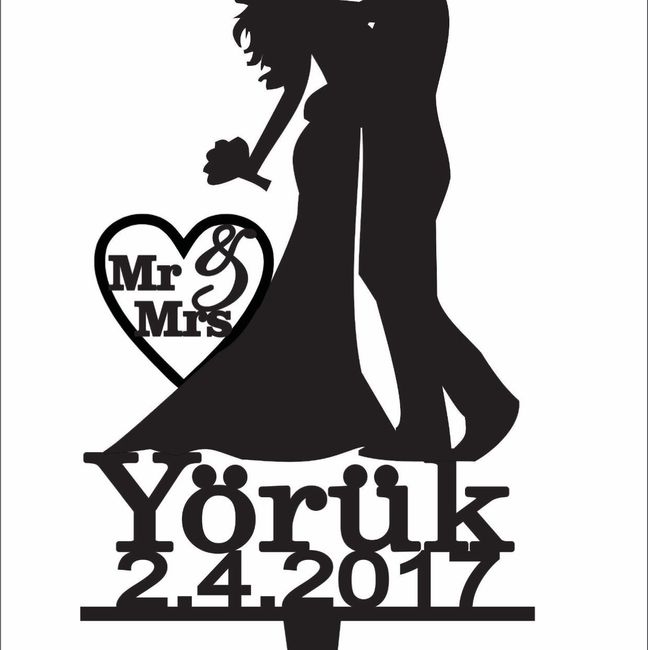 how did yiu decide on a cake topper, if any?