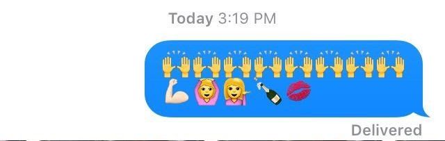 KWR? Last text you sent your FH/FW