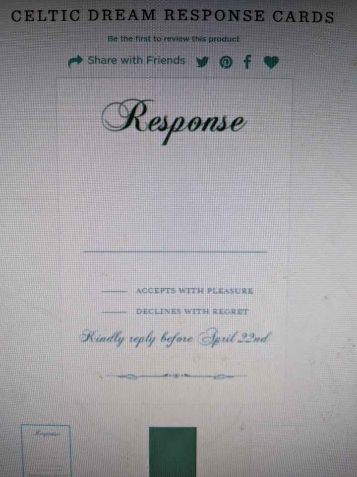  Response card help please! - 2