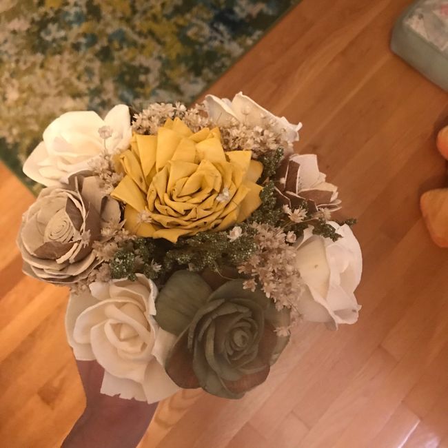 Sola wood flower bouquet tips? - 3