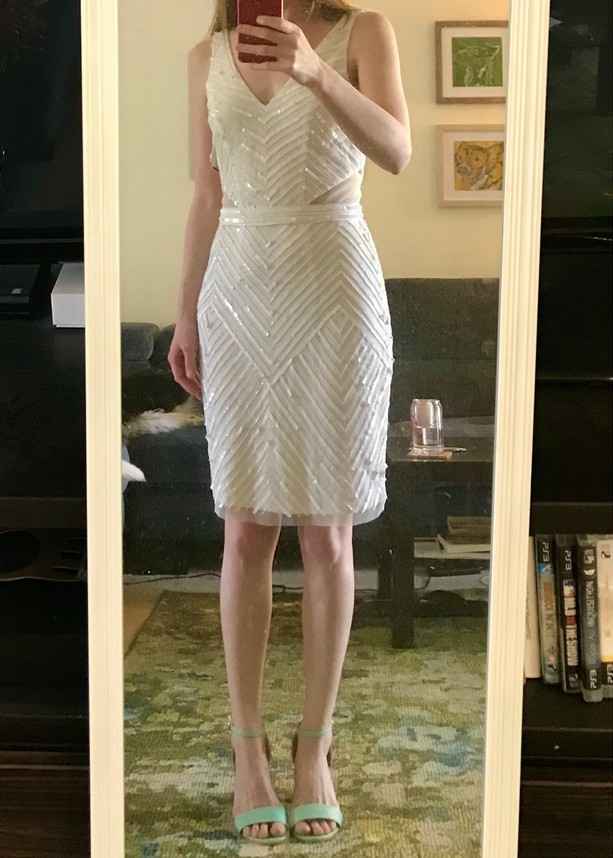 Short wedding dress - 1