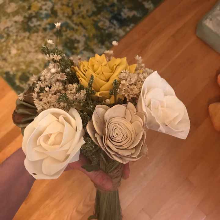 Sola wood flower bouquet tips? - 2