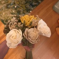 Sola wood flower bouquet tips? - 2