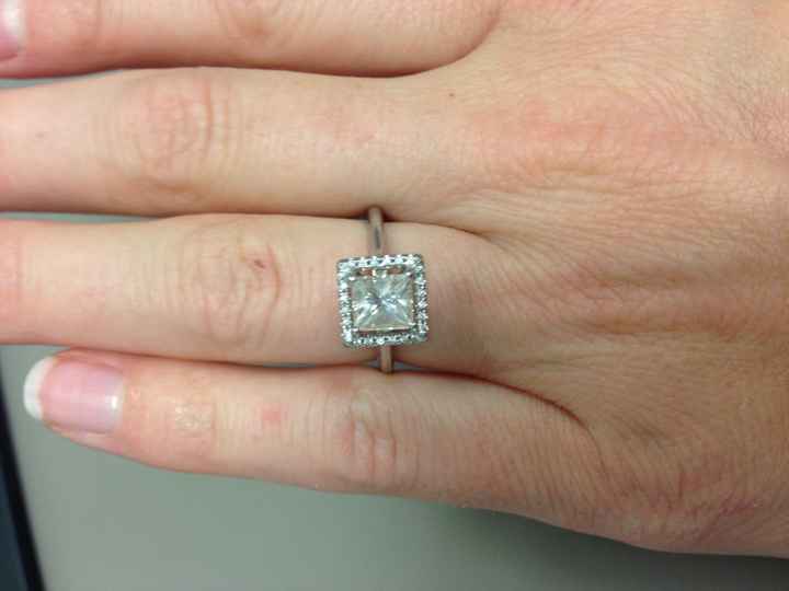 Tell me about your rings! Did he pick? Did he let you? Did you do it together!?