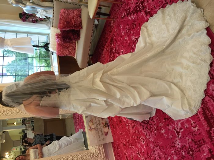 I said yes to the dress!!