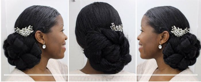 African American Bridal Hairstyles (natural Hair) - 1