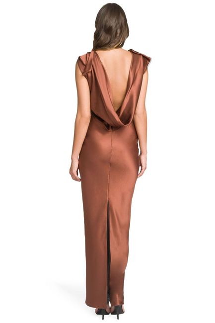 Copper/dark Rose Gold Bridesmaid Dress help 2