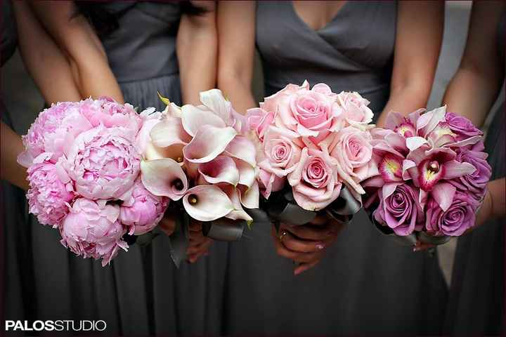 Each Bridesmaid Having a Different Bouquet?