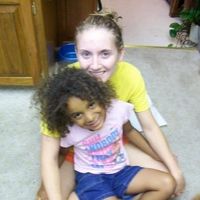 My adorable flower girl!!!!