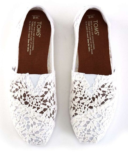 Wedding Slip on - 2