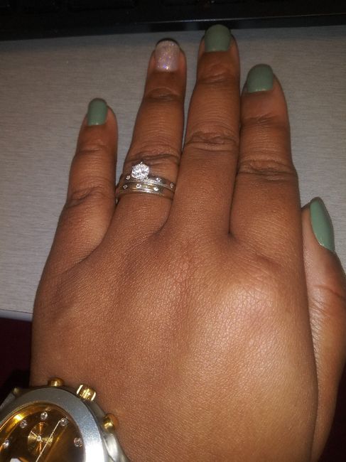 Upgraded Wedding Band and Ring 3