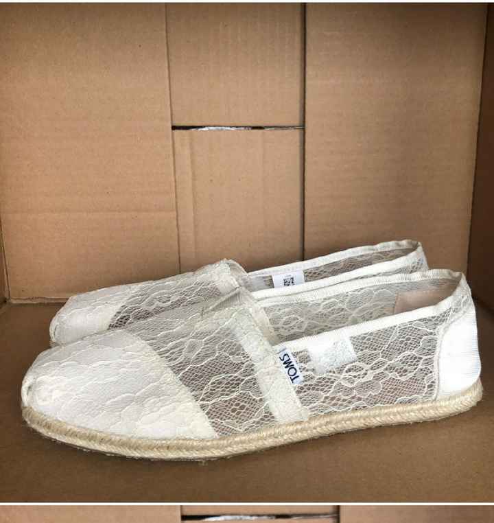 Are toms wedges ok as wedding shoes? - 1