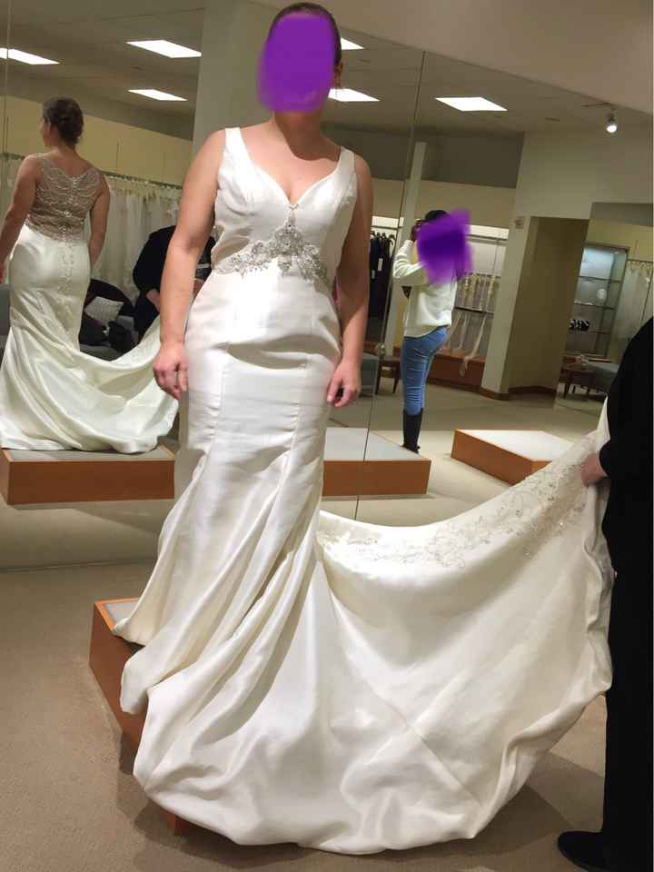 Will my dress be able to be altered to fit me? - 1