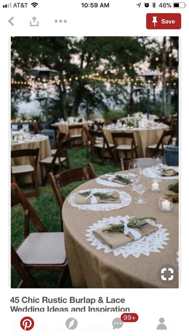  Paper and Plastic dinnerware for an outdoor reception? - 1