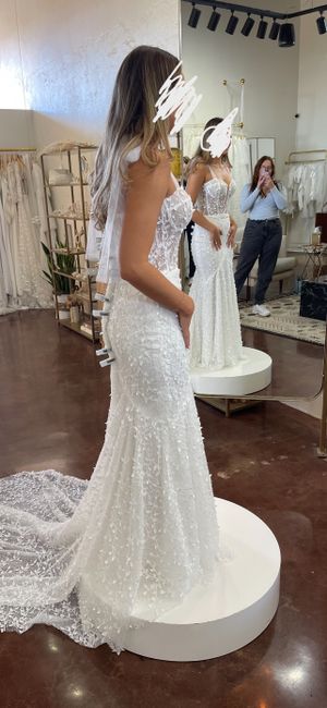 Help me decide between two wedding dresses 7