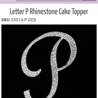 What kind of cake topper did you go with?