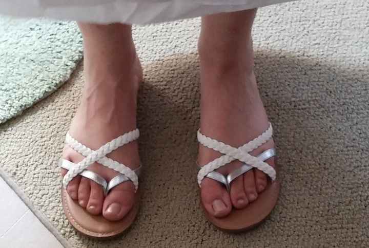 Flats, flip flops, sandals?