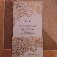 Ann's Bridal Bargain wedding invitations? - 1