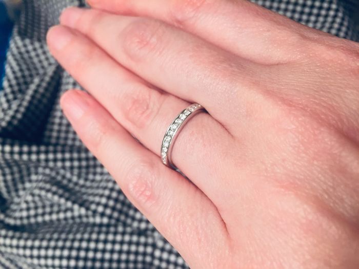 Enhancer as a wedding band 8