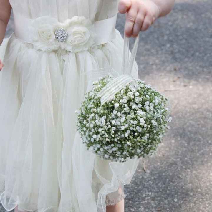 No hot sale flower girl