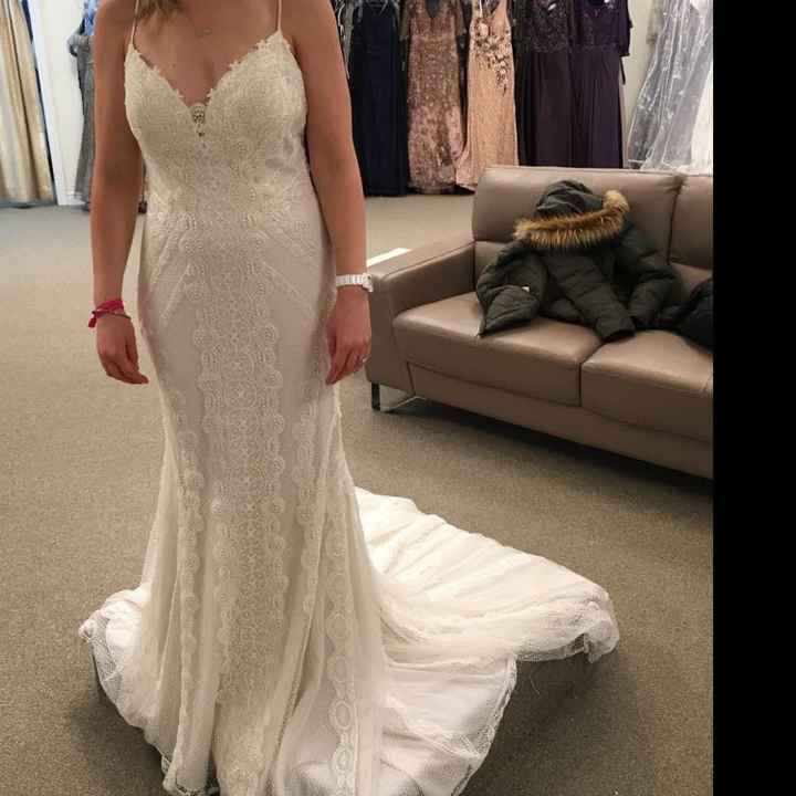 Who else loves lace?  Show off your lace dresses and/or veils! - 1