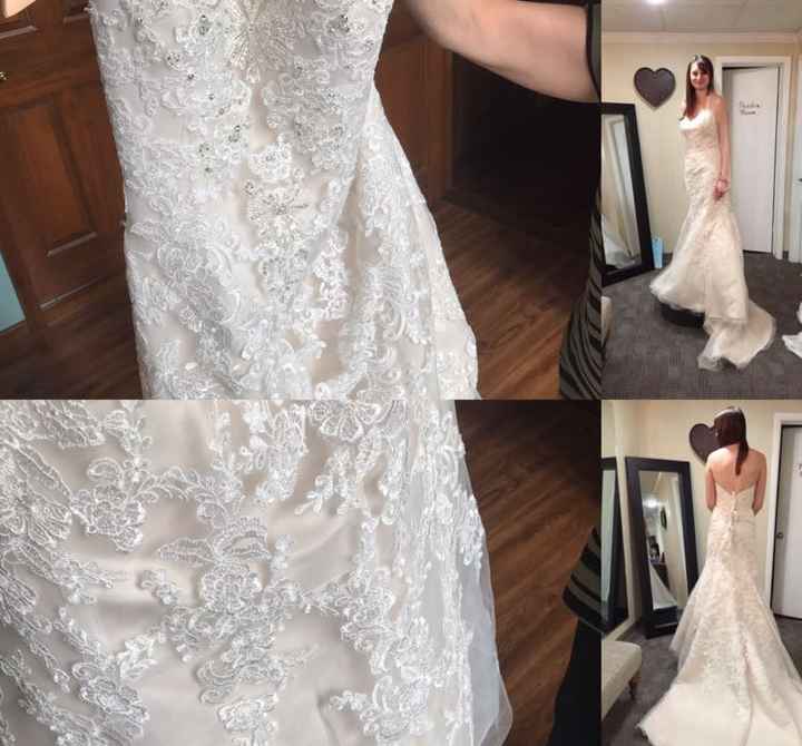 Can a lace hot sale dress be taken in
