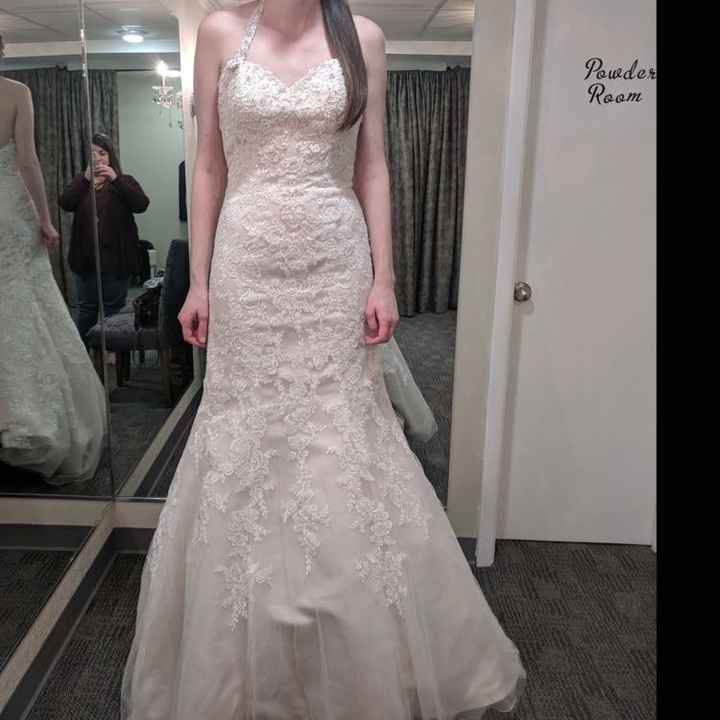 Can a lace best sale dress be taken in