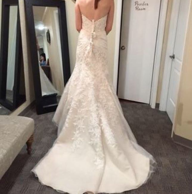 Let's see your wedding dresses.