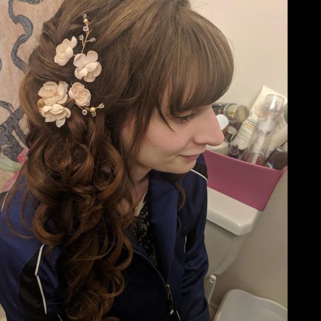 Hair for open back dresses 12