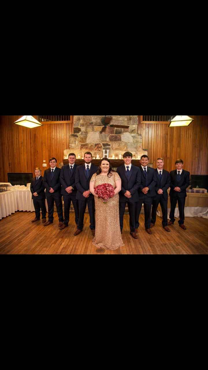 Plus size bride