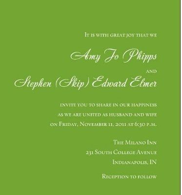 invitations...opinions please