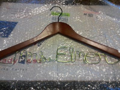 My Personalized Hanger