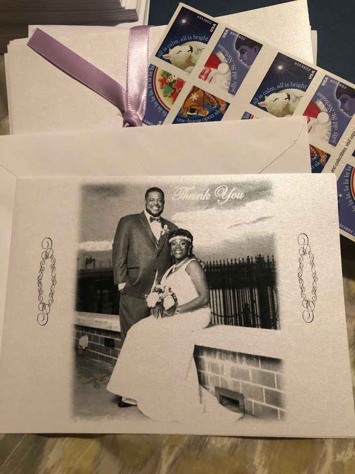 Is it too late to send out Thank You cards? - 1