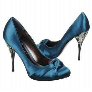 Shoe ideas for the purple, turqouise or peacock brides